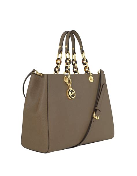 michael kors cynthia brown leather satchel|Michael Kors Cynthia Saffiano Leather Satchel .